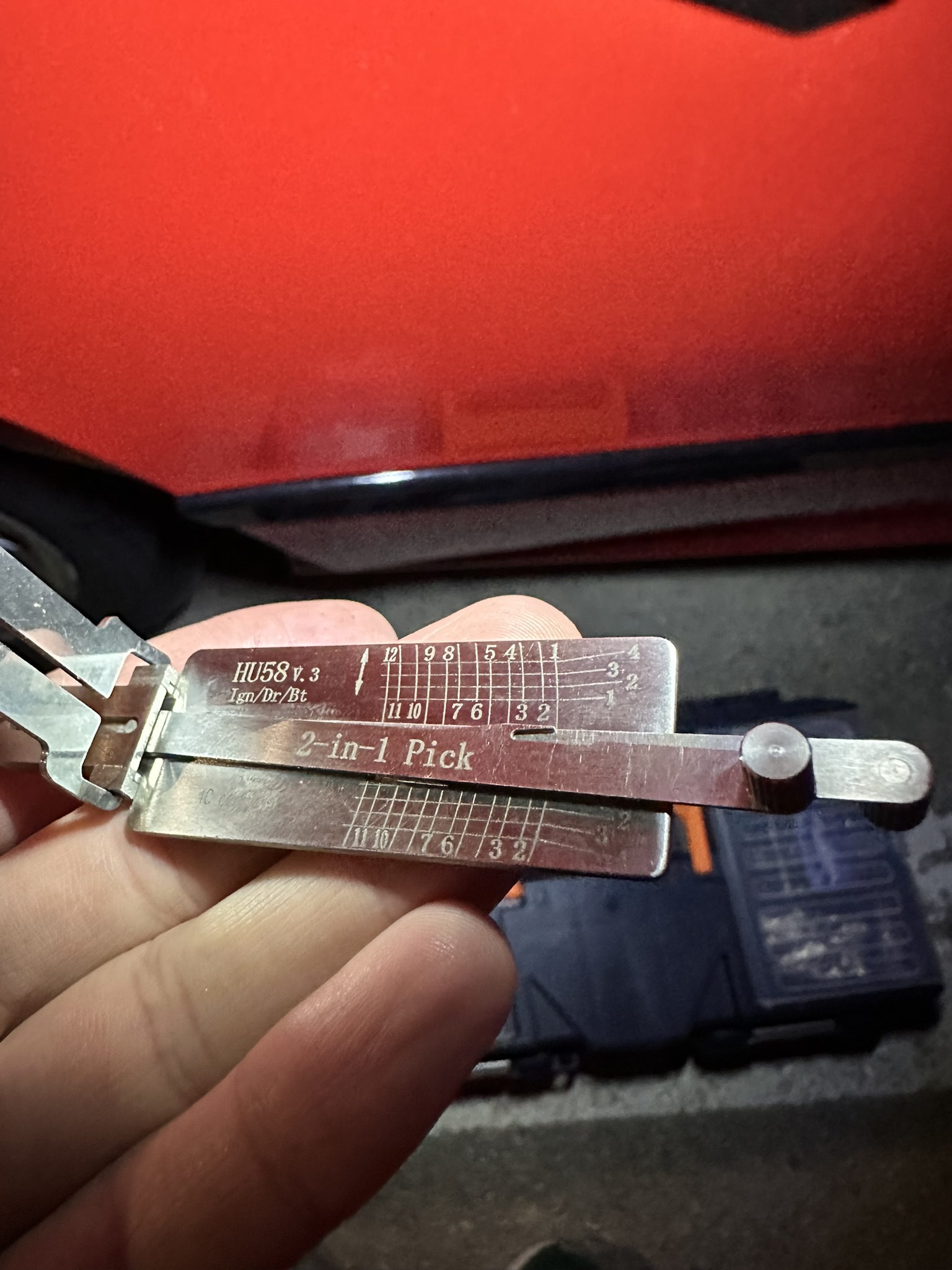 Herramienta HU58 2-in-1 Pick para VW/BMW