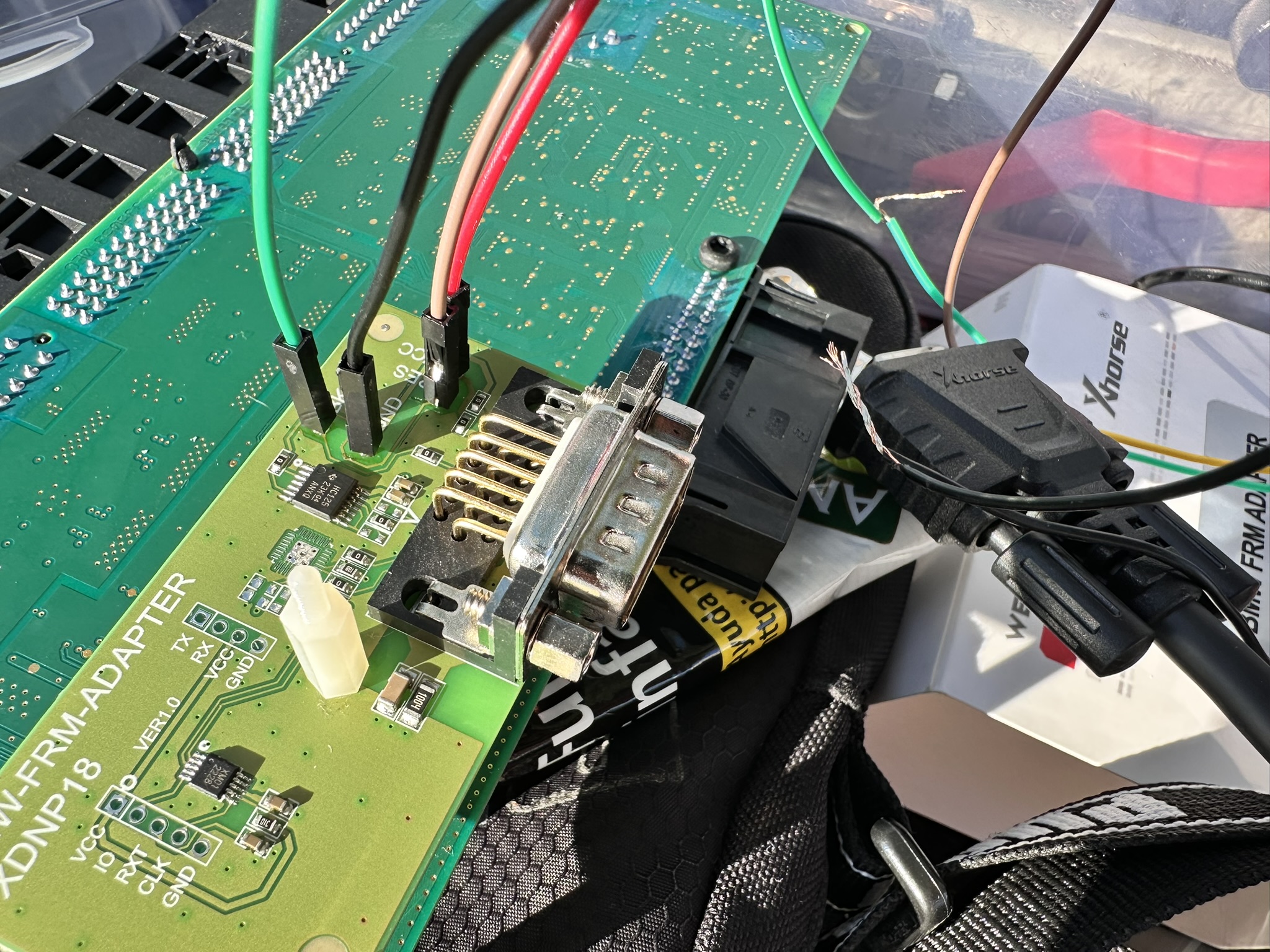 Adaptador FRM Xhorse XDNP18 para BMW