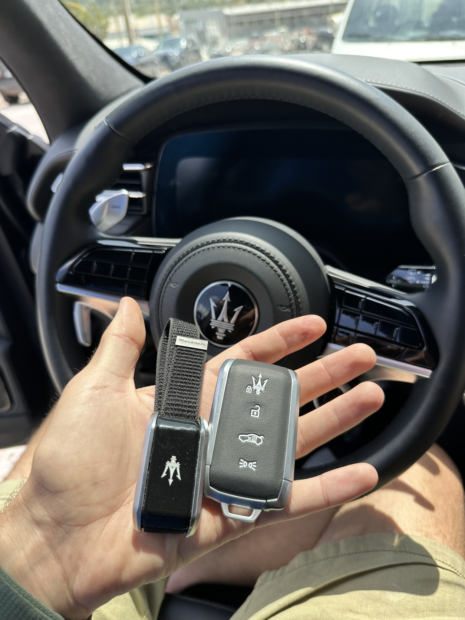 Llave Maserati Grecale — analizamos el original