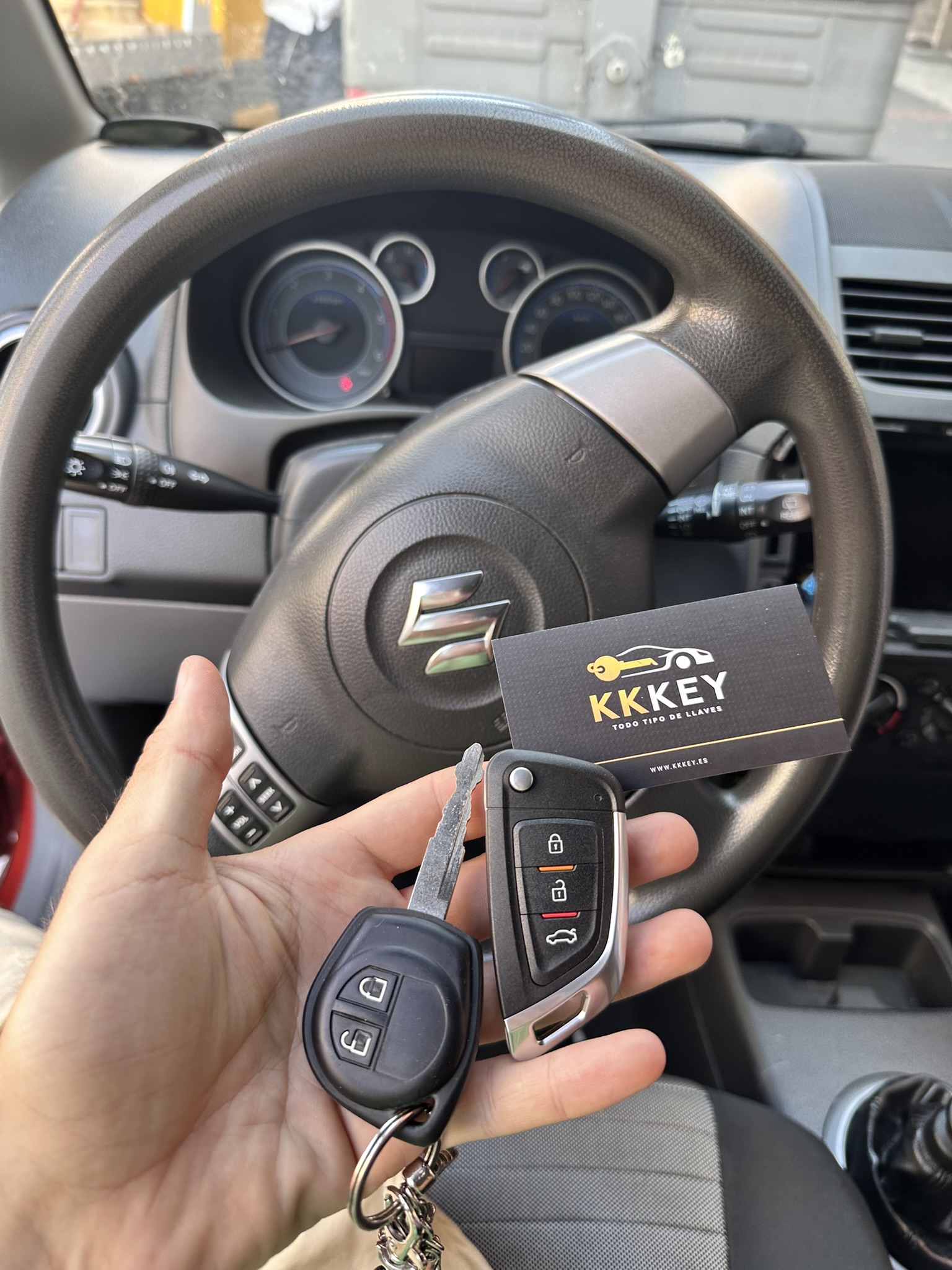 Duplicado de llaves Suzuki — resultado